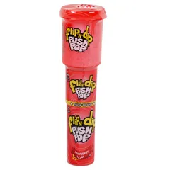 Bazooka Push Pop Strawberry Candy 25g