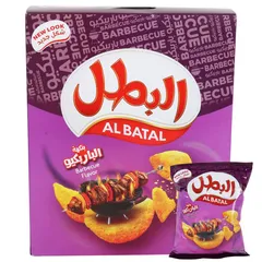 رقائق البطاطس بنكهة الباربكيو