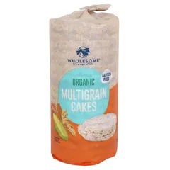 Wholesome Gluten Free Organic Multigrain Cakes 100g