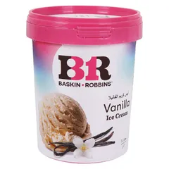 Baskin Robbins Vanilla Ice Cream 1 Liter