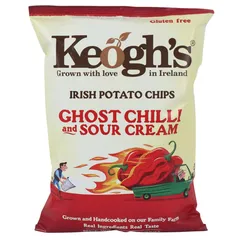 Keoghs Ghost Chilli And Sour Cream Gluten Free Irish Potato Chips 125g