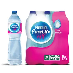 Nestle Pure Life Bottled Drinking Water 6 X1 5 Ltr