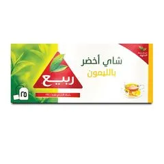 شاي أخضر بالليمون