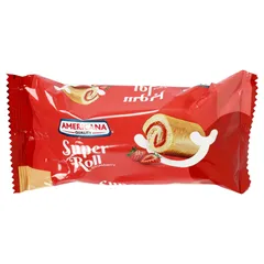 Americana Super Roll Strawberry 60 G