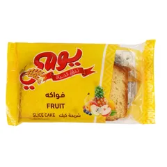 شريحة كيك فواكه