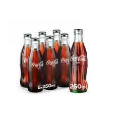 Coca Cola Light Soft Drink 6 × 250ml
