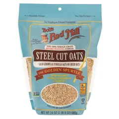 Bobs Red Mill Whole Grain Steel Cut Oats 24 Oz