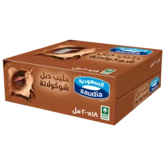 حليب دبل شوكولاتة