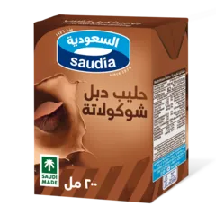 حليب دبل شوكولاتة