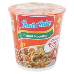 Indomie Curry Flavour Instant Cup Noodles Jumbo 82 G