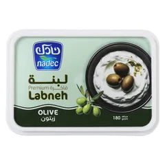 Nadec Premium Labneh Olive 180 G