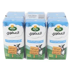 Arla Organic Milk Full Fat 6 × 200 Ml