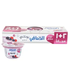 زبادي يوناني بالتوت المشكل (عبوة ترويجية)