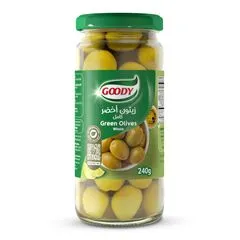 زيتون أخضر كامل