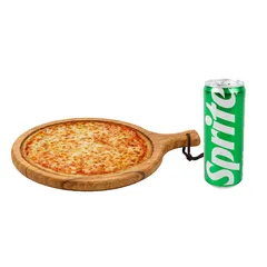 Danube Bakery Manageesh Cheese, Sauce with Meat + Sprite 320 ml