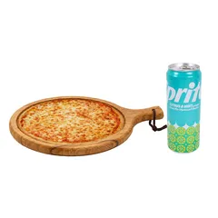 Danube Bakery Manageesh Cheese Sauce With Meat Plus Sprite Citrus And Mint Flavoured 320ml