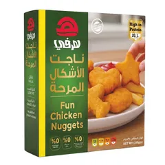 ناجت الدجاج بالأشكال المرحة
