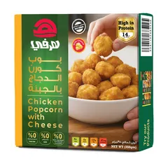 بوب كورن الدجاج بالجبنة