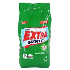 Extra White Automatic Laundry Detergent Powder Flower Scent 5 Kg