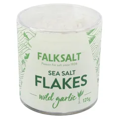 Falksalt Wild Garlic Sea Salt Flakes 125 G