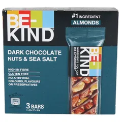 Be Kind Dark Chocolate Nuts Sea Salt Bar 3 30 G