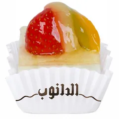 كيكة الفواكه المشكلة قطعة صغيرة