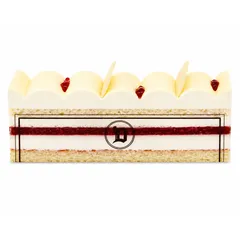 Danube Bakery White Forest Cake Big Slice