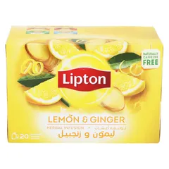 شاي الليمون والزنجبيل