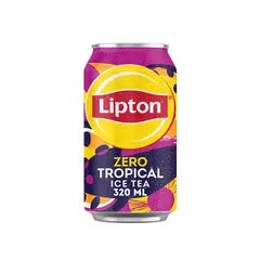 Lipton Tropical Ice Tea Passion Fruit And Mango Flavour Zero Sugar 320 Ml