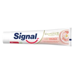 Complete 8 Nature Elements Toothpaste For Complete Protection Pink Salt & Chamomile with Zinc For Natural Antibacterial Protection