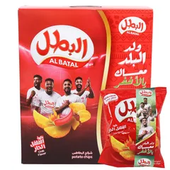 Al Batal Potato Chips Chilli 14x26g