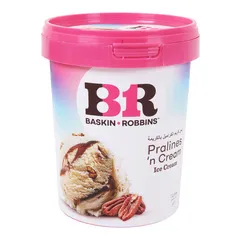 Baskin Robins Pralines N Cream Ice Cream 950ml
