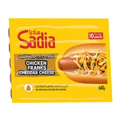 Chicken Franks Cheddar Cheese 10 pieces