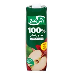 عصير تفاح بدون سكر مضاف