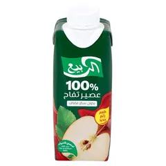 عصير تفاح بدون سكر مضاف