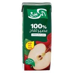 عصير تفاح بدون سكر مضاف