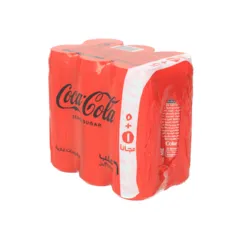 Coca Cola Zero Soft Drink 5 Plus 1 × 355ml