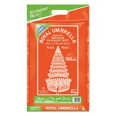 Royal Umbrella Long Grain Fragrant Rice 5kg