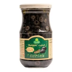 مختارات زيتون أسود شرائح بزيت الزيتون