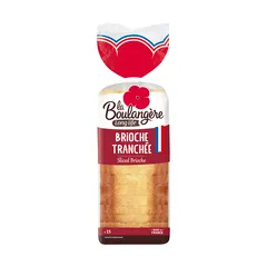 Sliced Brioche Bread