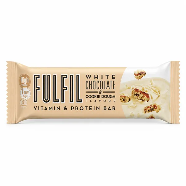 Fulfil White Chocolate & Cookie Dough Vitamin & Protein Bar 55G