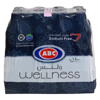 ABC Wellness Sodium Free Bottled Drinking Water