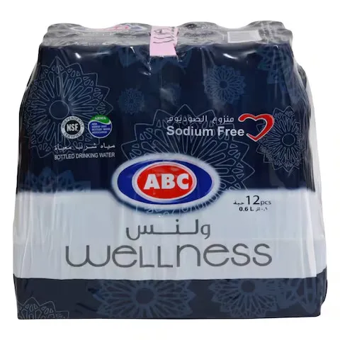 ABC Wellness Sodium Free Bottled Drinking Water