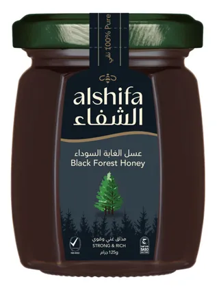 الشفاء عسل الغابة السوداء 125 جم