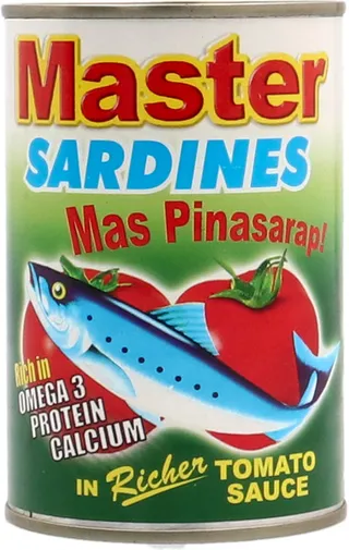 Master Sardines In Tomato Sauce 425G