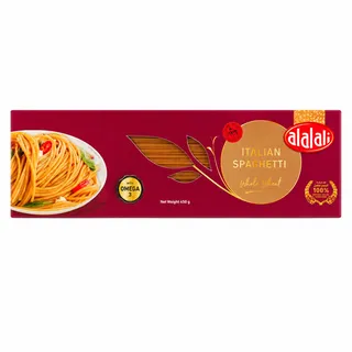 Al Alali Whole Wheat Spaghetti With Omega 3 450G
