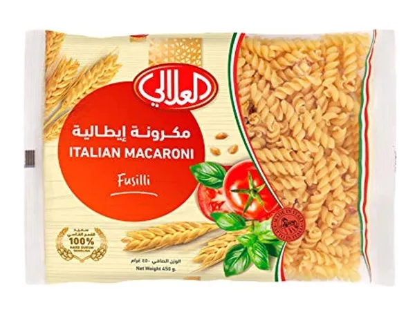 Alali Italian Macaroni Fusilli 450G