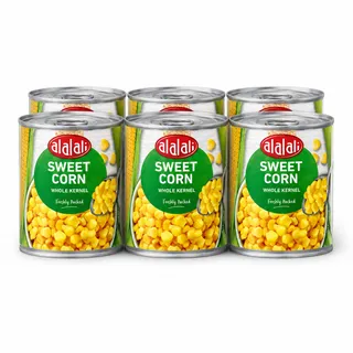 Al Alali Whole Kernel Sweet Corn 6X200G