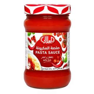 العلالي صلصة المعكرونة بالفلفل الحار 640 جم