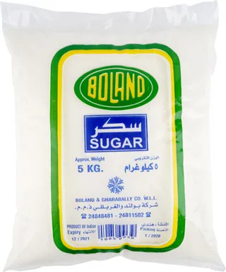 بولاند سكر أبيض كريستال 5 كيلو